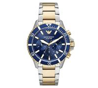 Emporio Armani Diver AR11362 Men's Watch - 43mm Blue Dial Stainless Steel