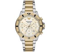 Emporio Armani Diver AR11606 - Man - 43 mm - Analogue - Quartz - Mineral Glass Champagne 22 mm