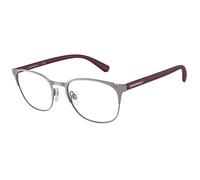 Emporio Armani EA1059 3379 Man Optical frames Metal Grey Transparent Round Normal