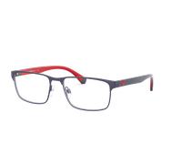 Emporio Armani EA1105 3092 Man Optical frames Metal Blue Squared Normal