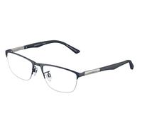 Emporio Armani EA1142 3018 Man Optical frames Metal Blue Transparent Pillow Normal