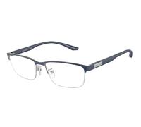 Emporio Armani EA1147 3368 Man Optical frames Metal Blue Transparent Pillow Normal