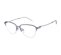 Emporio Armani EA1161 3383 Woman Optical frames Metal Violet Transparent Geometric Normal