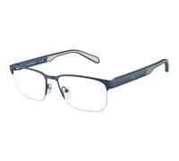 Emporio Armani EA1162 3050 Man Optical frames Metal Blue Transparent Geometric Normal