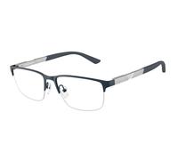 Emporio Armani Man EA1164 3042 Optical frames Metal Blue Transparent Squared Normal