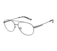 Emporio Armani EA1165 3003 Man Optical frames Metal Grey Transparent Pilot Normal