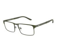 Emporio Armani EA1170 3399 Man Optical frames Metal Green Transparent Squared Normal