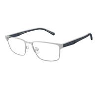 Emporio Armani EA1175 3015 Man Optical frames Metal Silver Squared Normal