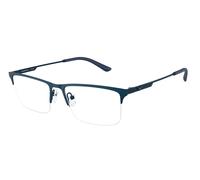 Emporio Armani EA1177 3424 Man Optical frames Metal Blue Squared Normal