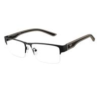 Emporio Armani EA1182 3001 Man Optical frames Metal Black Transparent Squared Normal