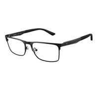 Emporio Armani EA1183 3001 Man Optical frames Metal Black Transparent Squared Normal