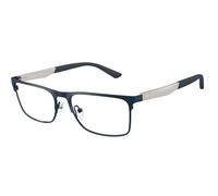 Emporio Armani EA1183 3018 Man Optical frames Metal Blue Transparent Squared Normal
