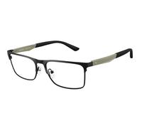 Emporio Armani EA1183 3433 Man Optical frames Metal Black Transparent Squared Normal