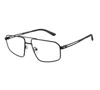 Emporio Armani EA1184 3001 Man Optical frames Metal Black Transparent Pilot Normal