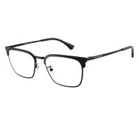 Emporio Armani EA1186D 3001 Man Optical frames Metal Black Transparent Squared Normal
