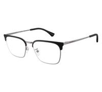 Emporio Armani EA1186D 3003 Man Optical frames Metal Grey Transparent Squared Normal