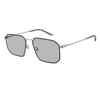Emporio Armani EA2165D 300387 Man Sunglasses Metal Grey Grey Geometric Normal