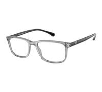 Emporio Armani Man EA3098 5029 Optical frames Acetate Grey Transparent Squared Normal