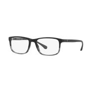 Emporio Armani EA3098 5566 Man Optical frames Acetate Black Squared Normal