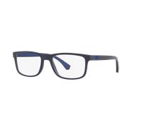 Emporio Armani EA3147 5754 Man Optical frames Injected Blue Squared Normal