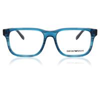 Emporio Armani EA3218 Men's Glasses, Blue, Size 55