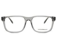 Emporio Armani EA3218 Men's Glasses, Clear, Size 55