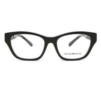 Emporio Armani EA3223U Women's Glasses, Black, Size 52