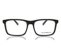 Emporio Armani EA3227 Men's Glasses, Black, Size 54