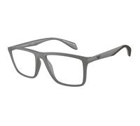 Emporio Armani EA3230 5126 Man Optical frames Injected Grey Transparent Pillow Normal