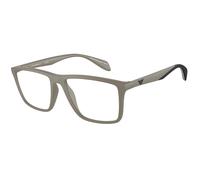 Emporio Armani EA3230 5437 Man Optical frames Injected Grey Transparent Pillow Normal