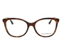 Emporio Armani EA3231 6060 Woman Optical frames Acetate Red Transparent Squared Normal