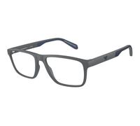 Emporio Armani EA3233 6103 Man Optical frames Injected Grey Transparent Squared Normal