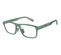 Emporio Armani EA3233F Asian Fit Men's Glasses, Green, Size 56