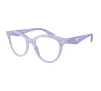 Emporio Armani EA3236 6113 Woman Optical frames Acetate Violet Transparent Cat Eye Normal