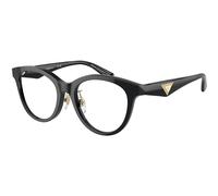 Emporio Armani EA3236F Asian Fit Women's Glasses, Black, Size 52