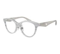 Emporio Armani EA3236F Asian Fit Women's Glasses, Grey, Size 52