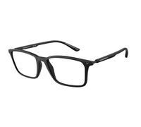 Emporio Armani EA3237 5001 Man Optical frames Injected Black Transparent Squared Normal