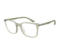 Emporio Armani EA3242U 6107 Man Optical frames Injected Green Transparent Squared Normal