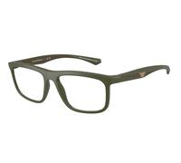 Emporio Armani EA3246 6184 Man Optical frames Injected Green Squared Normal