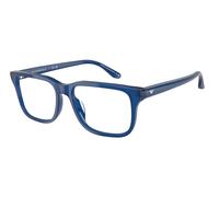 Emporio Armani EA3250U 6201 Man Optical frames Acetate Blue Transparent Squared Normal