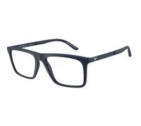 Emporio Armani EA3253 6244 Man Optical frames Injected Blue Squared Normal