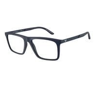 Emporio Armani EA3253F Asian Fit Men's Glasses, Blue, Size 55