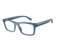 Emporio Armani EA3254F Asian Fit Men's Glasses, Blue, Size 54