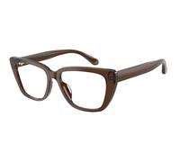 Emporio Armani EA3256U 6251 Woman Optical frames Acetate Brown Transparent Cat Eye Normal