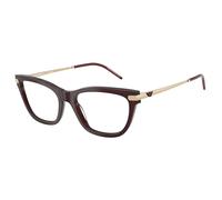 Emporio Armani EA3262F Asian Fit Women's Glasses, Burgundy, Size 54