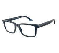 Emporio Armani EA3269 6317 Man Optical frames Acetate Blue Squared Normal