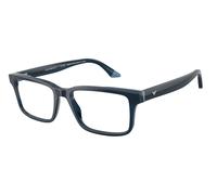 Emporio Armani EA3269 6317 Man Optical frames Acetate Blue Squared Normal