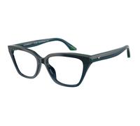 Emporio Armani EA3270U 6319 Woman Optical frames Acetate Blue Cat Eye Normal