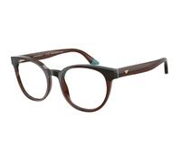 Emporio Armani EA3274 6318 Woman Optical frames Acetate Brown Round Normal