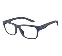 Emporio Armani EA3276U 6185 Man Optical frames Injected Blue Transparent Pillow Normal